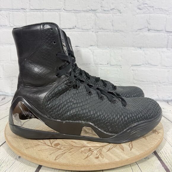 NIKE Kobe 9 High KRM EXT Black Mamba Mens Size 9 Shoes 716993-001 2014 main image 7